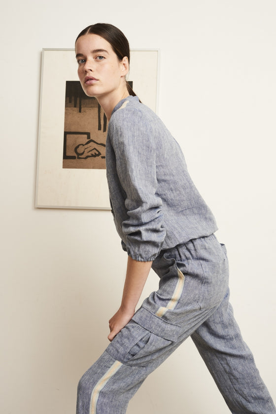 Kargo Pants Georgie | Denim Blue