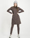 Dress Hilda | Animal brown