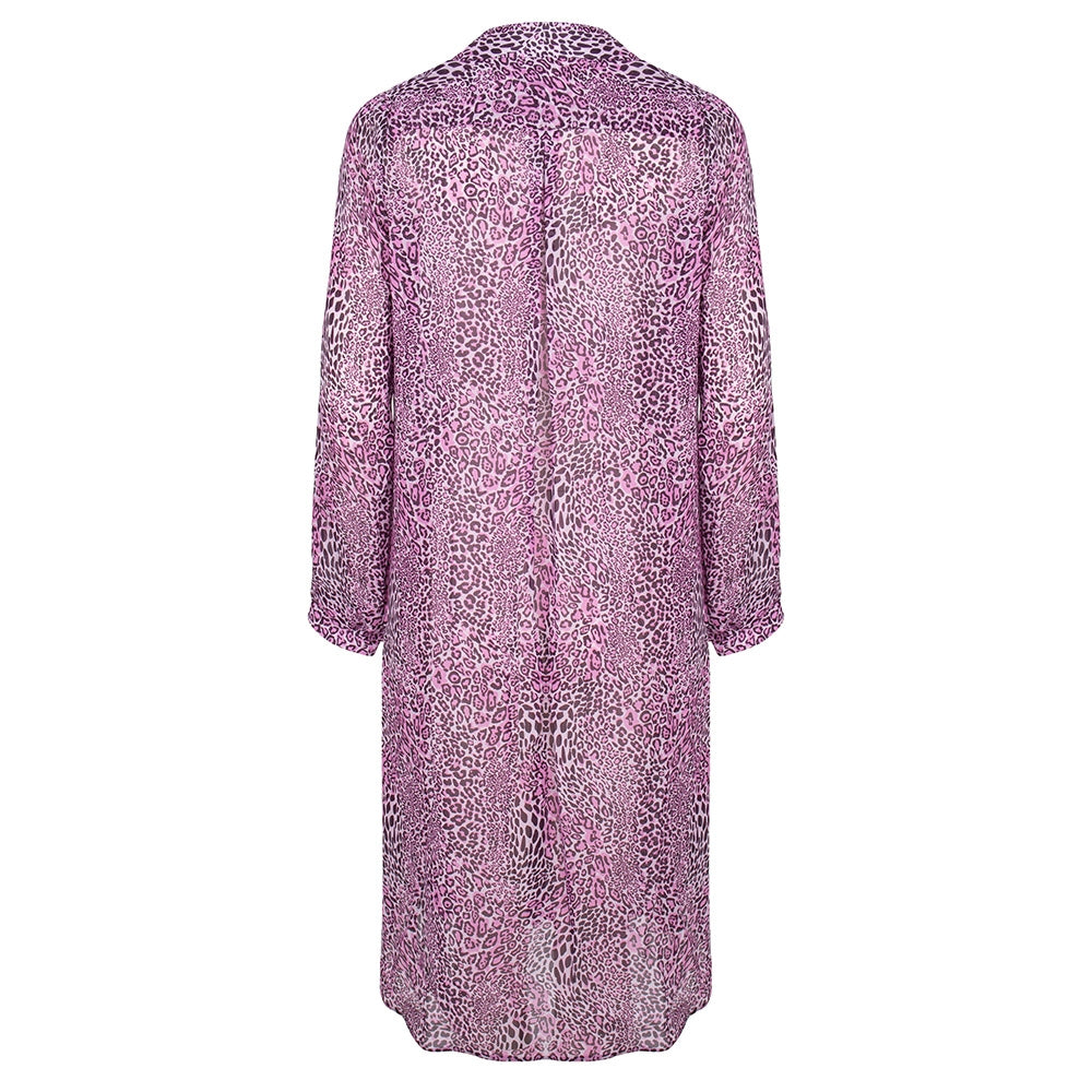Abigail Shirt Dress Animal Abigail Shirt Dress Animal | Fuxia