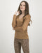 Grace V-Neck | Cognac