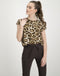 Top Lili | Animal brown