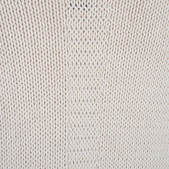Claire Crew Neck Pullover | Ecru