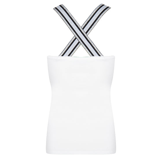Jill Crossed Top | White