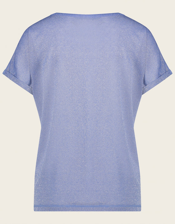 Hope T shirt | Blue denim