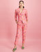 Eva Easy To Wear Blazer Tropical | Coral