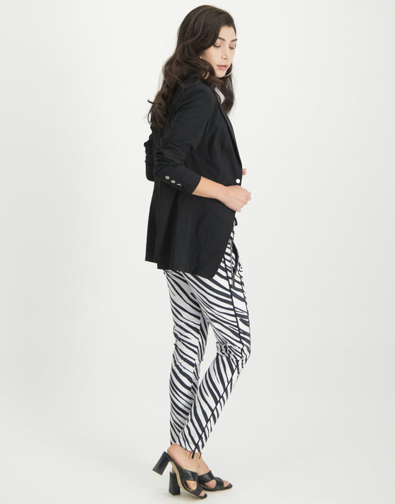 Brigitte Long Blazer | Black