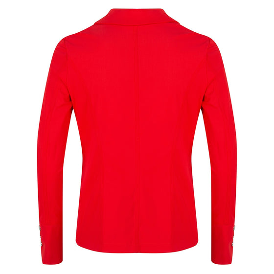 Eva Easy To Wear Blazer | Red