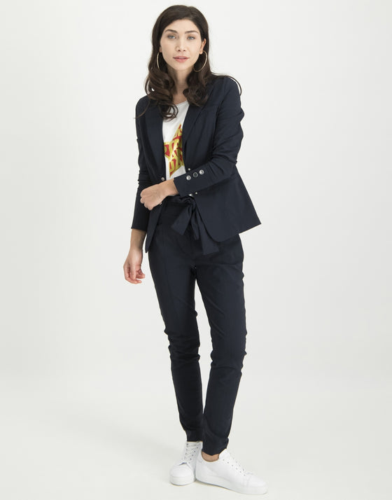 Eva Easy To Wear Blazer | Blue