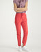 Tash Pussybow Blouse Graphic | White/Red