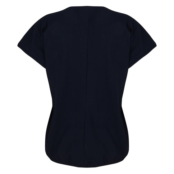 Lynn Zipper Top | Blue