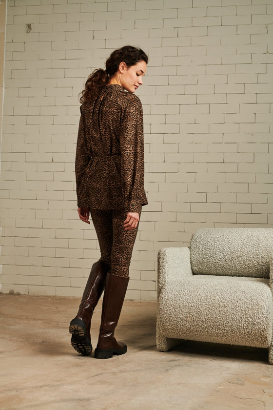 Leging Nadja | Animal brown