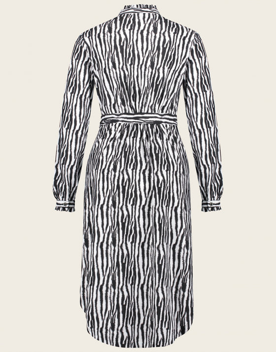 Dress Lora | White/Black