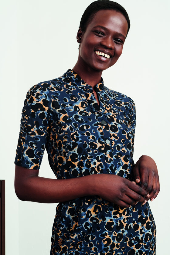 Dress Carly | Blue