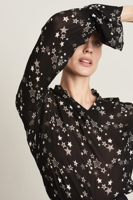Top Marie | White/Black