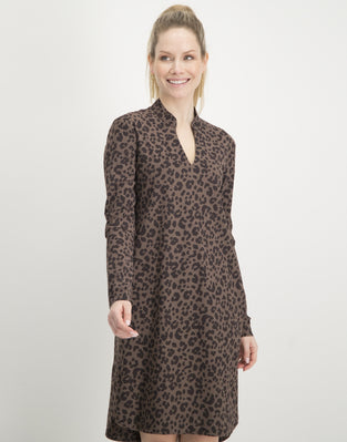 Dress Gerrie | Animal brown