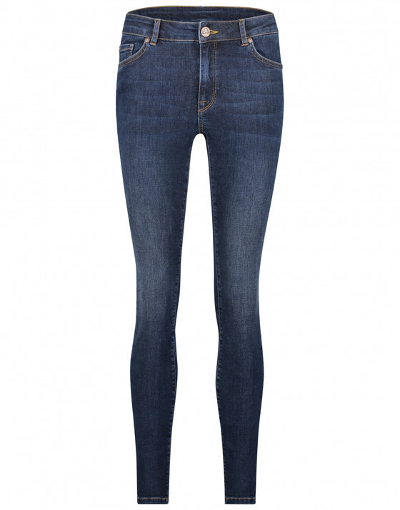 Anna Skinny Washed | Washed blue