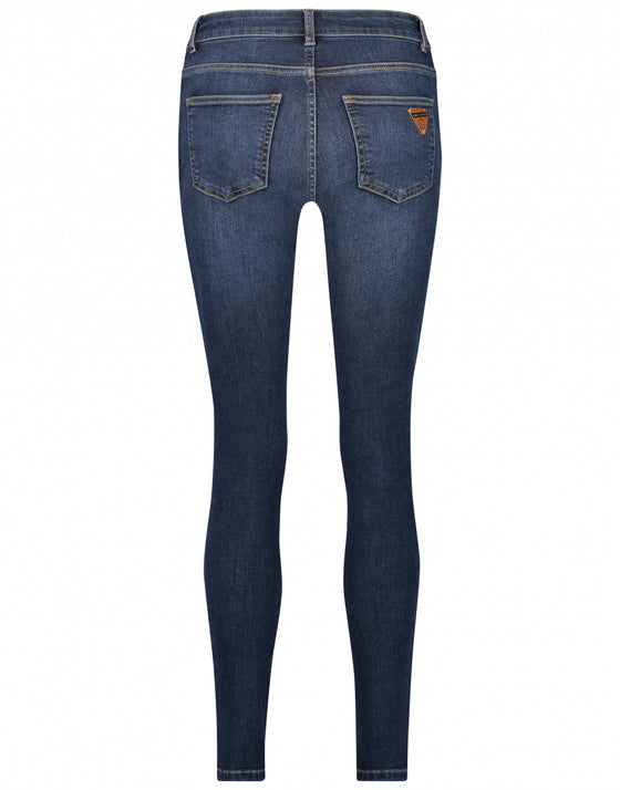 Anna Skinny Washed | Washed blue