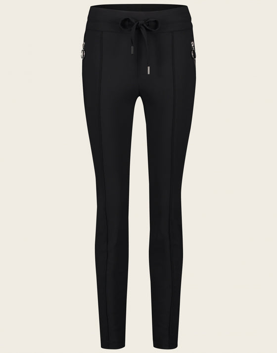 Pants Emma-straight leg fit | Black