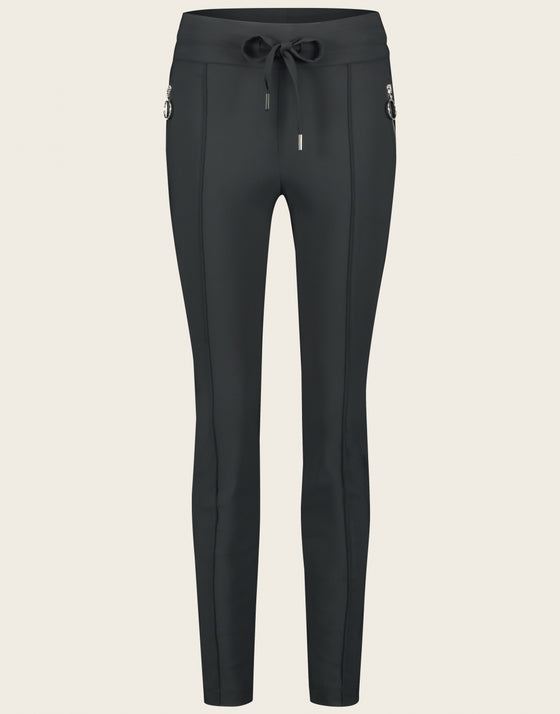 Pants Emma-straight leg fit | Grigio Notte