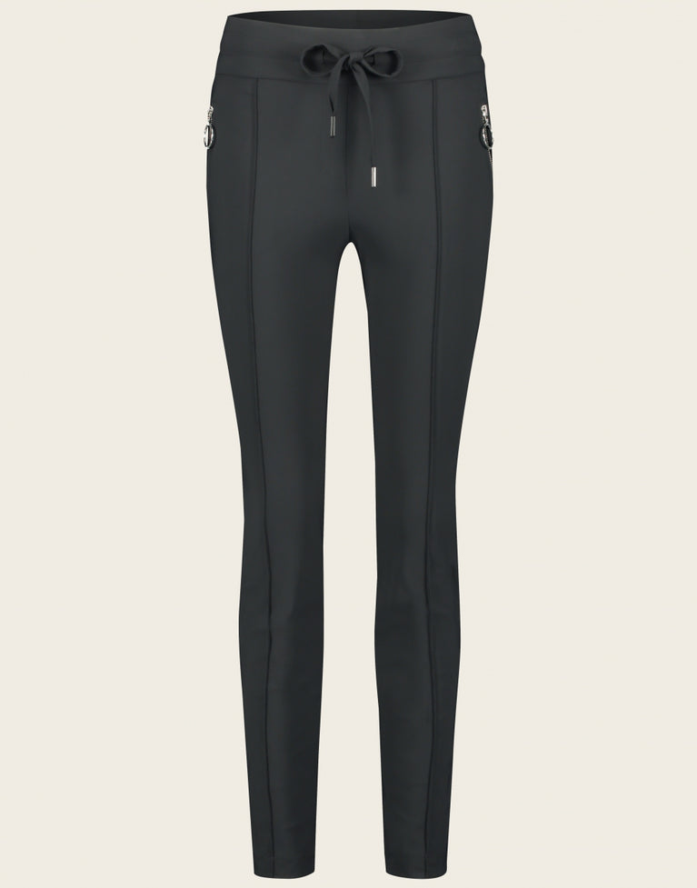 Pants Emma-straight leg fit | Grigio Notte