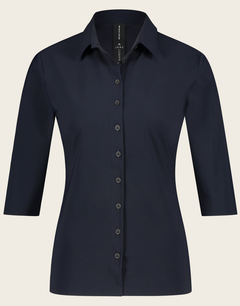 Blouse Betty easy wear | Blue