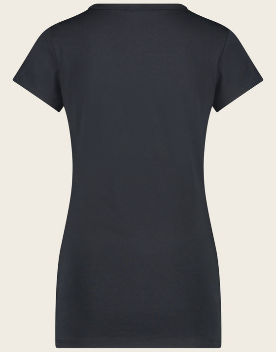 T shirt V Neck easy wear | Blue