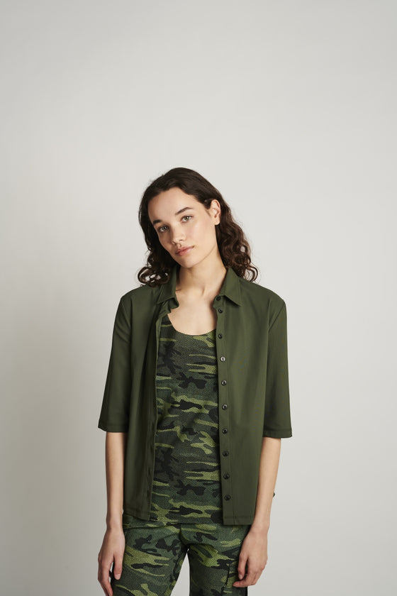 Blouse Kikkie | Army