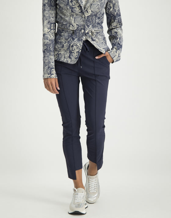 Eva Easy To Wear Blazer Baroque | Blue