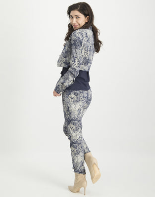 Chloe Cropped Blouse | Jeans