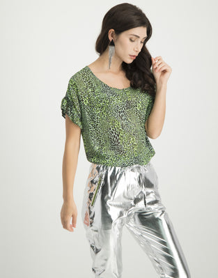 Lili Pants Silver | Off White