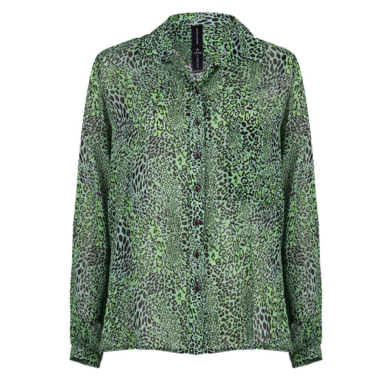 Alexis Blouse Animal | Green