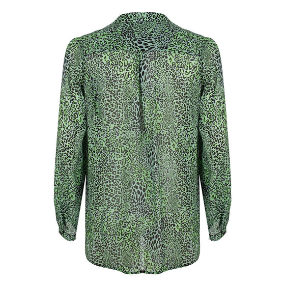 Alexis Blouse Animal | Green