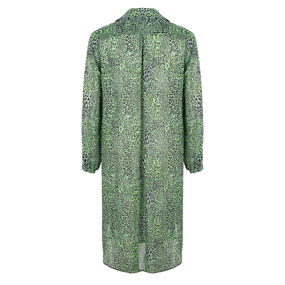 Abigail Shirt Dress Animal | Green