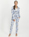Lena Pants Floral | Blue