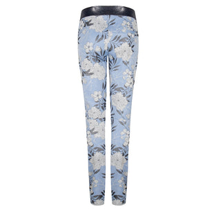 Lena Pants Floral | Blue