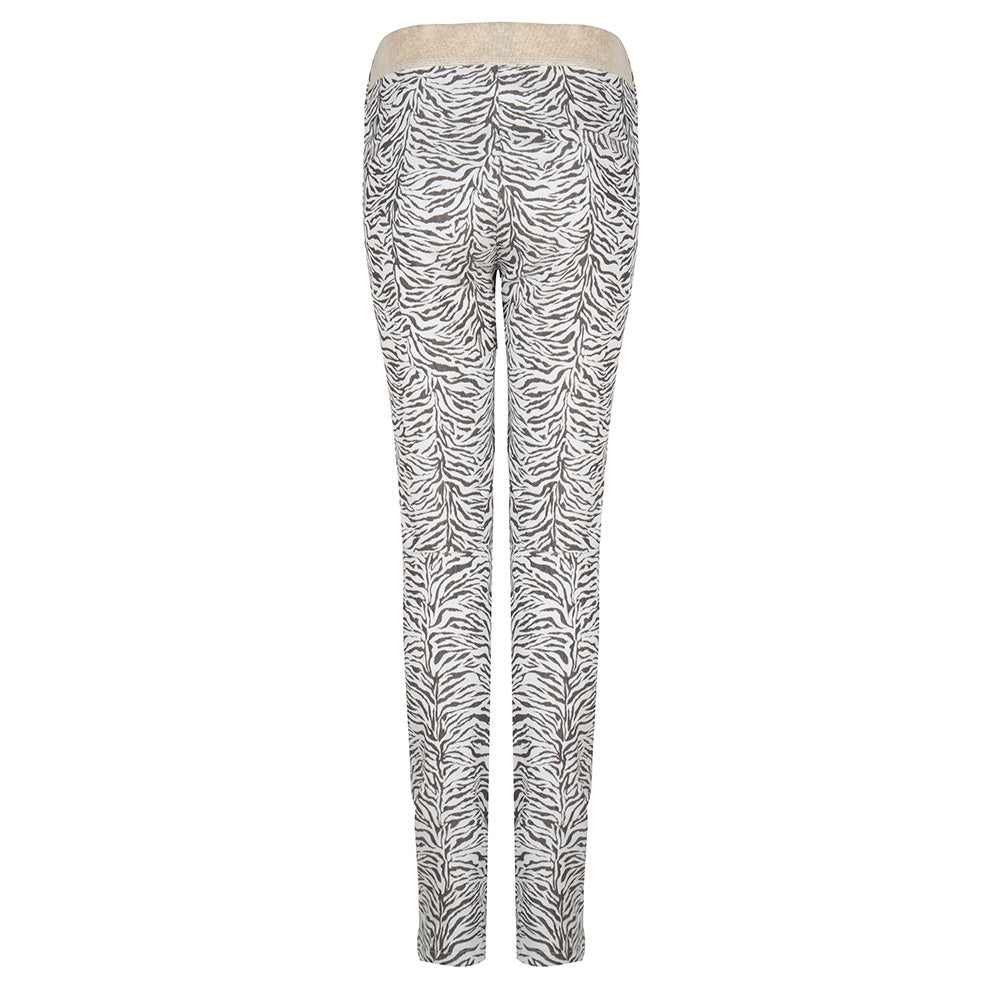 Lena Pants Zebra | Ecru