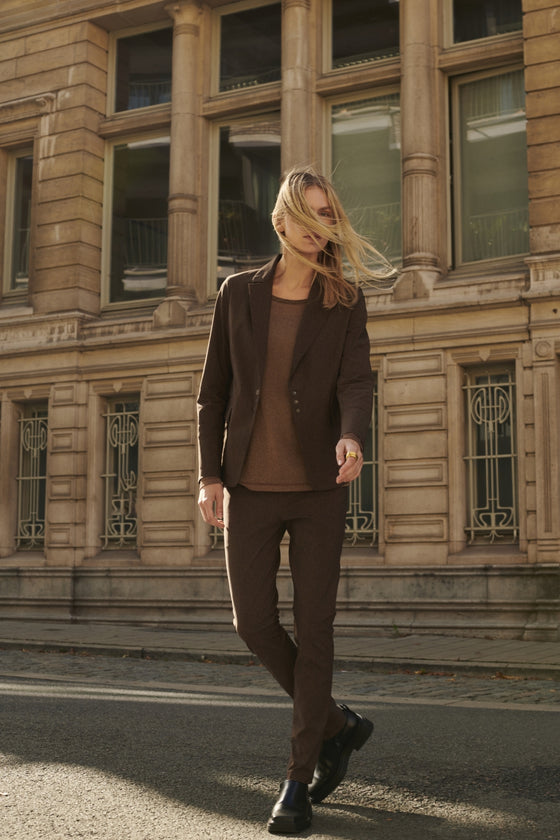 Blazer Amsterdam | Dark Brown