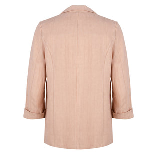 Celeste Open Blazer Blush | Barry Pink