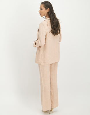 Celeste Open Blazer Blush | Barry Pink