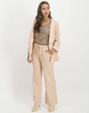 Celeste Open Blazer Blush | Barry Pink