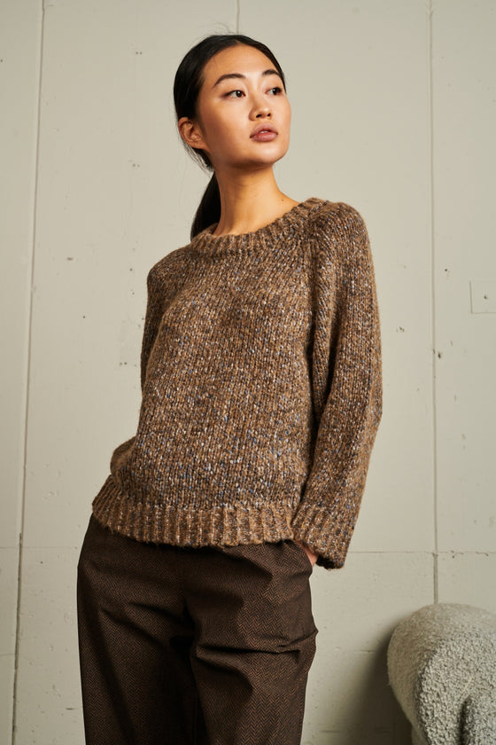 Pullover KN5776 | Toupe Melange