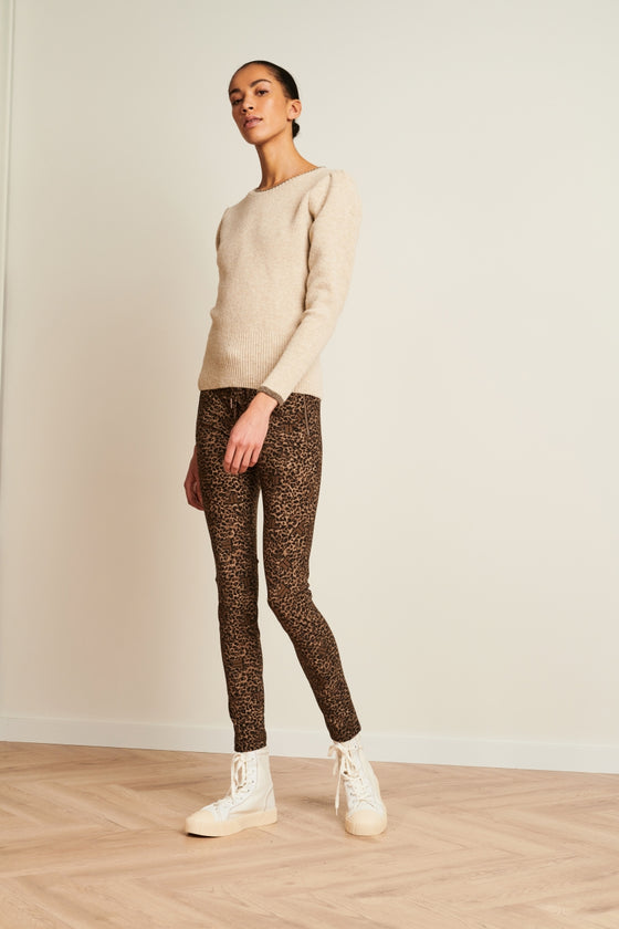 Pants Angy | Animal brown