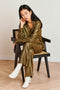 Pants Lola | Gold metallic shiny