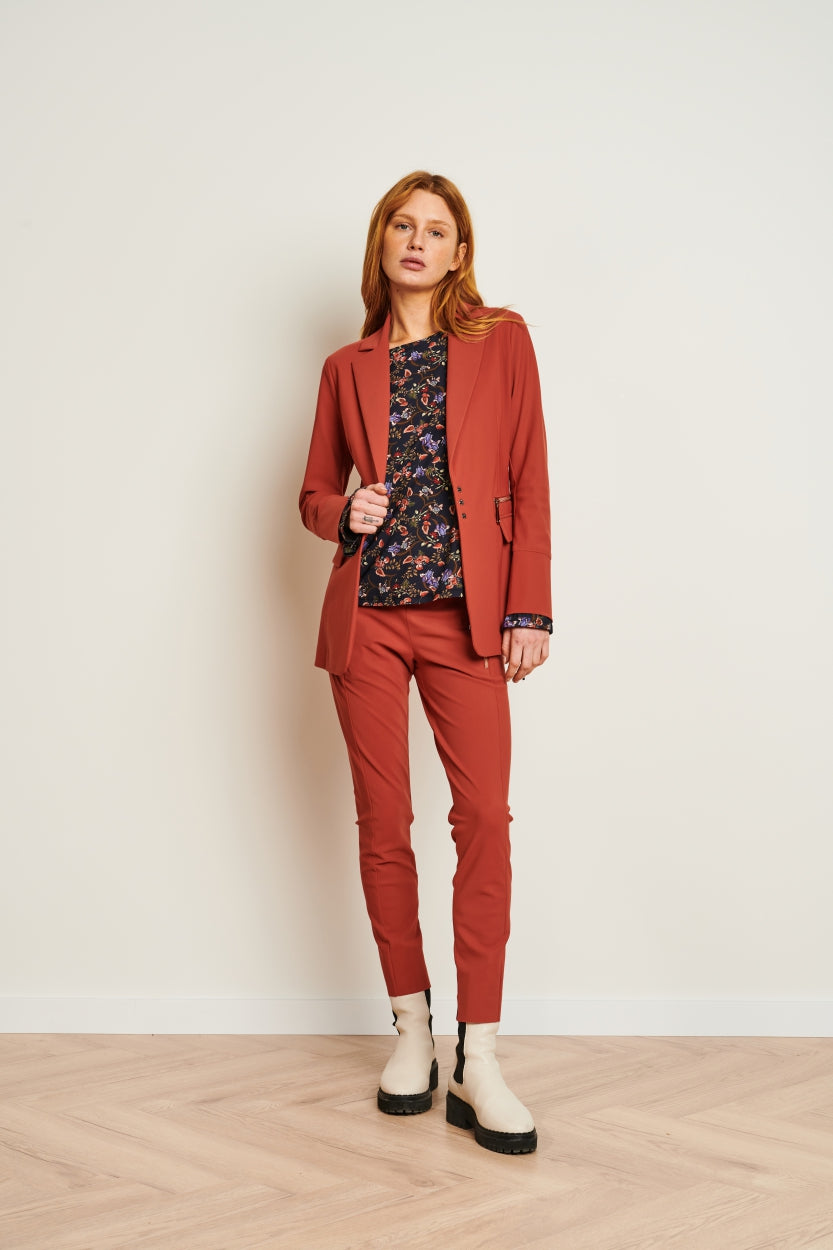 Pants Paula/2 | Brick