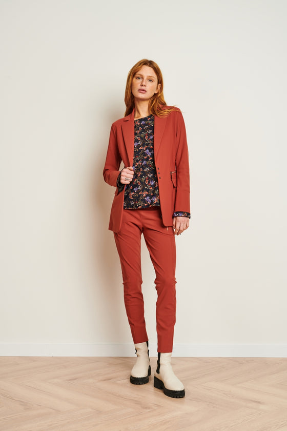 Pants Paula/2 | Brick