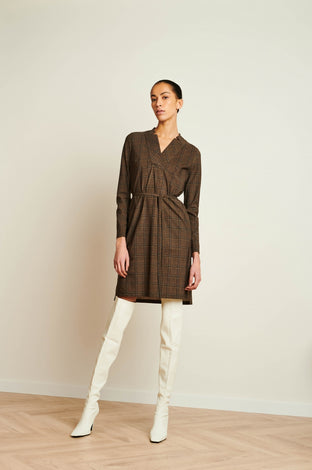 Dress Kelly Check | Multi green