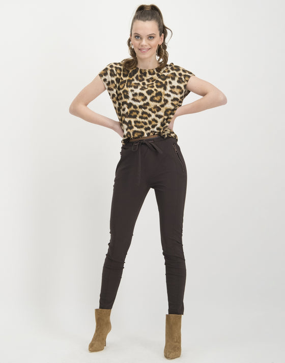 Top Lili | Animal brown