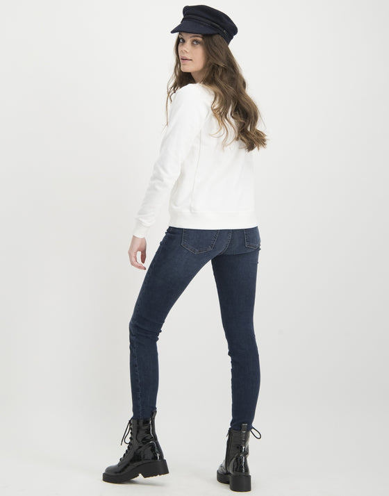 Anna Skinny Washed | Washed blue