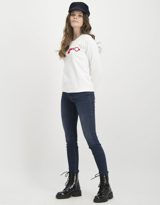 Anna Skinny Washed | Washed blue