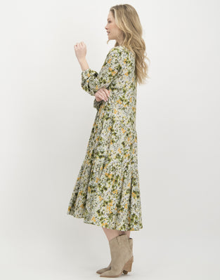 Dress Anna | Multi green